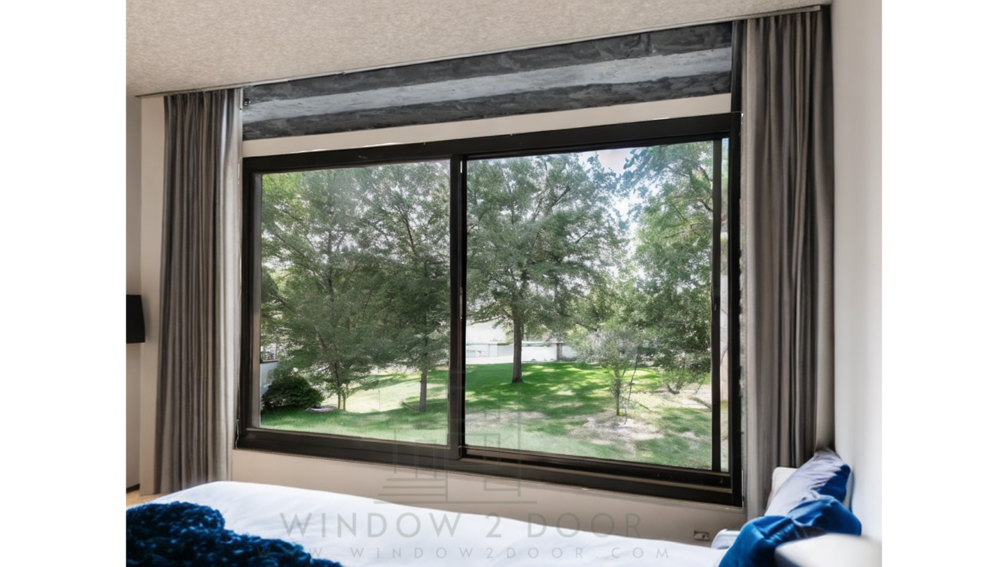 Aluminum Sliding Window 60"W x 48"H (Backorder)