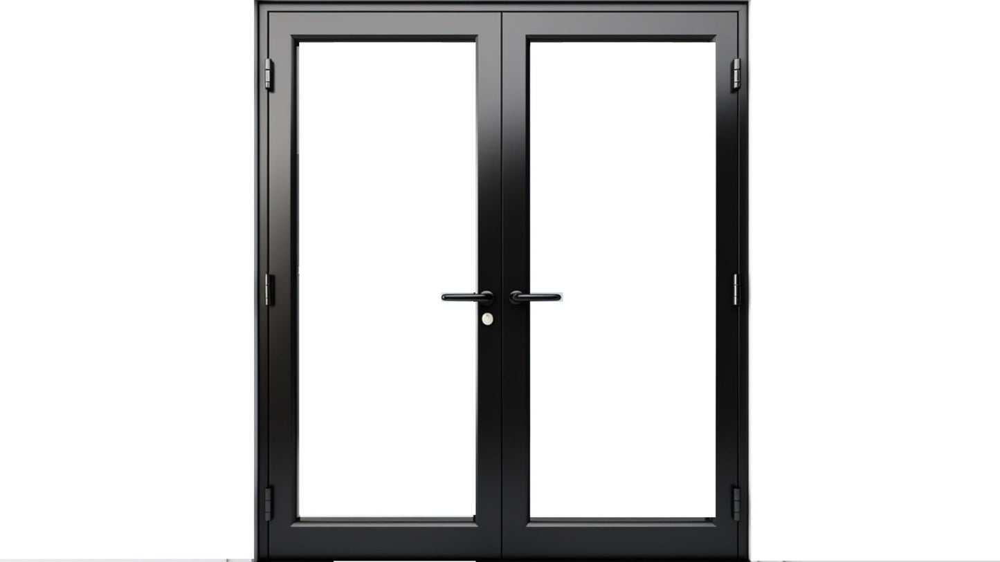 Aluminum French Doors 37.5"W x 80"H