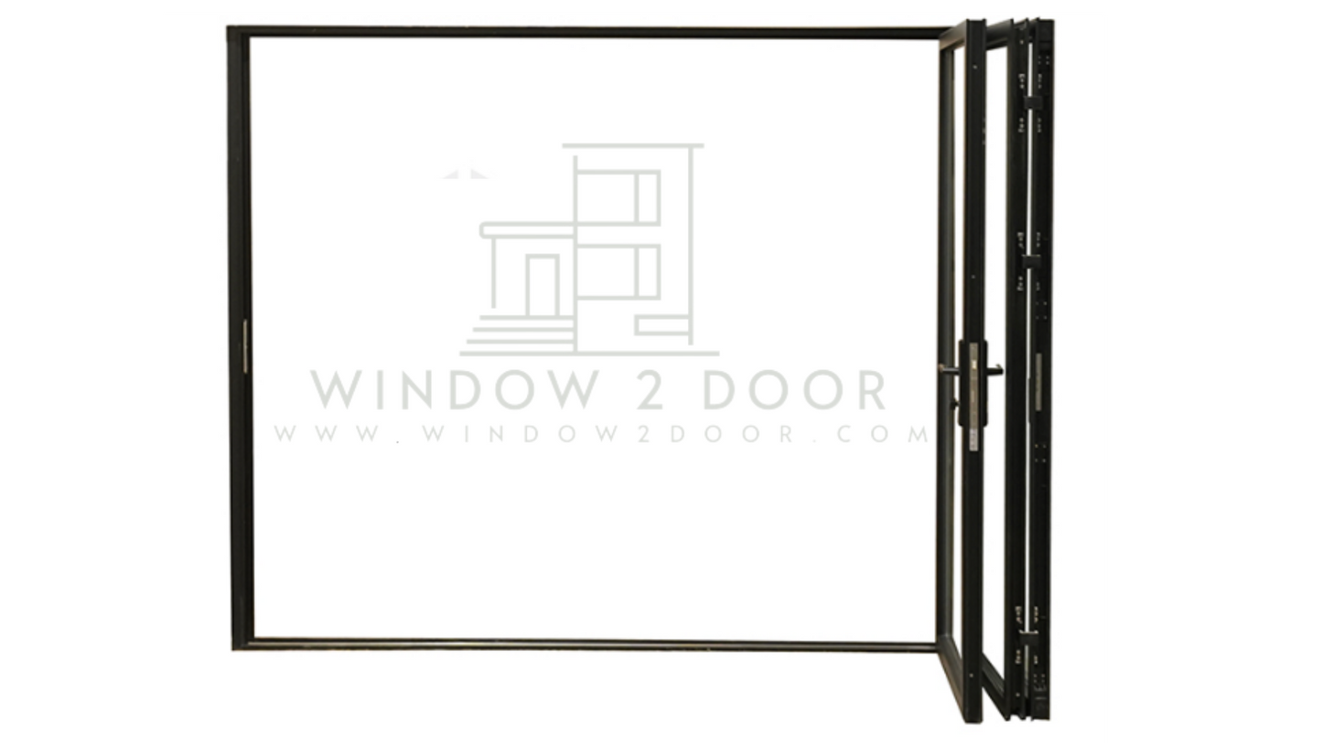Aluminum Bifold Doors 120"W x 96"H