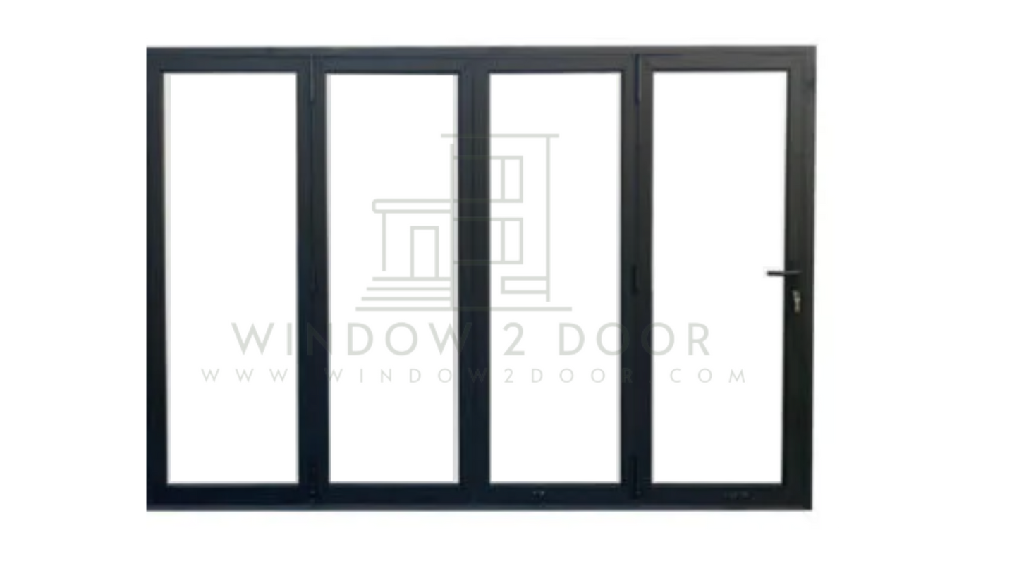 Aluminum Bifold Doors 120"W x 96"H